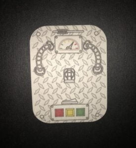 Steampunk Designed precut adhesive patch to secure all diabetic devices