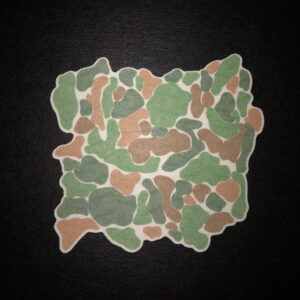 Camo Designed precut adhesive patch to secure all diabetic devices