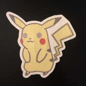 Pikachu Designed precut adhesive patch to secure all diabetic devices