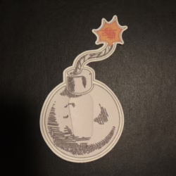 Bomb Designed precut adhesive patch to secure all diabetic devices