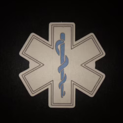 Star of Life Designed precut adhesive patch to secure all diabetic devices