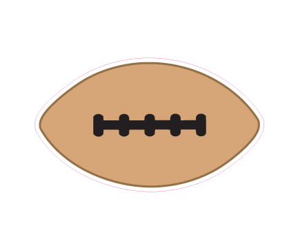 Football Designed precut adhesive patch to secure all diabetic devices
