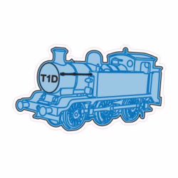 T1D Train Designed precut adhesive patch to secure all diabetic devices