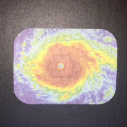 Hurricane Designed precut adhesive patch to secure all diabetic devices