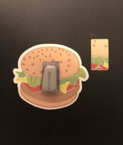 Hamburger Designed precut adhesive patch to secure all diabetic devices