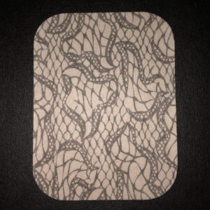 Lace Designed precut adhesive patch to secure all diabetic devices