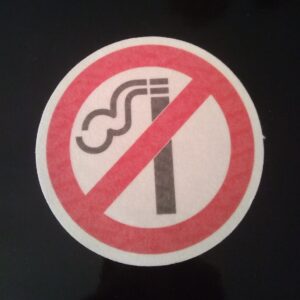 No Smoking Designed precut adhesive patch to secure all diabetic devices
