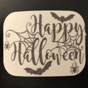 Happy Halloween Designed precut adhesive patch to secure all diabetic devices