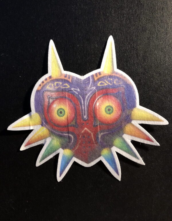 Majora's Mask Designed precut adhesive patch to secure all diabetic devices