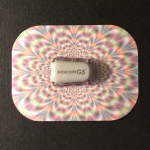 Trippy Designed precut adhesive patch to secure all diabetic devices
