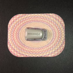 Wow Designed precut adhesive patch to secure all diabetic devices