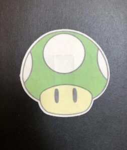 One Up Mushroom Designed precut adhesive patch to secure all diabetic devices