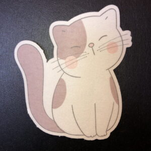 Cute Cat Designed precut adhesive patch to secure all diabetic devices