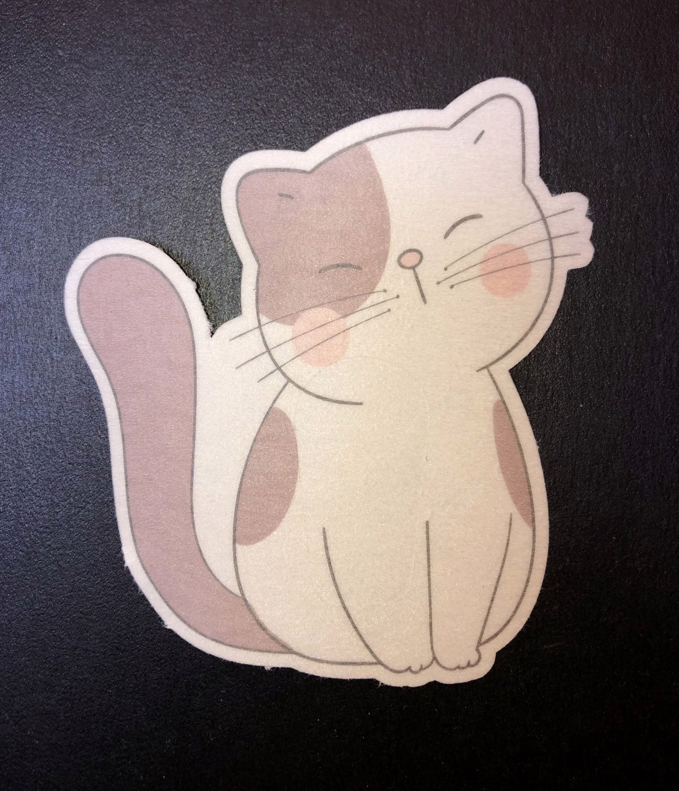 Cute Cat Designed precut adhesive patch to secure all diabetic devices