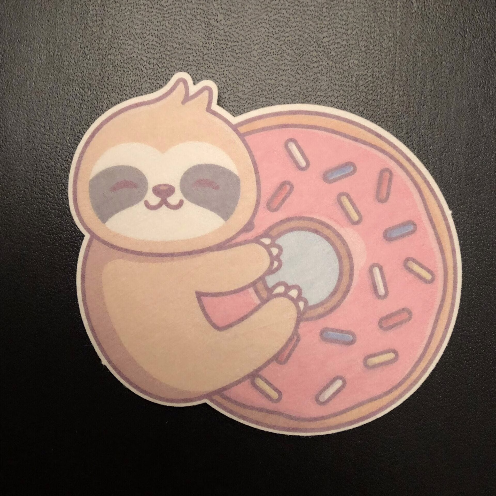 Cute Sloth Designed precut adhesive patch to secure all diabetic devices
