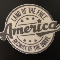 Land of the Free Designed precut adhesive patch to secure all diabetic devices